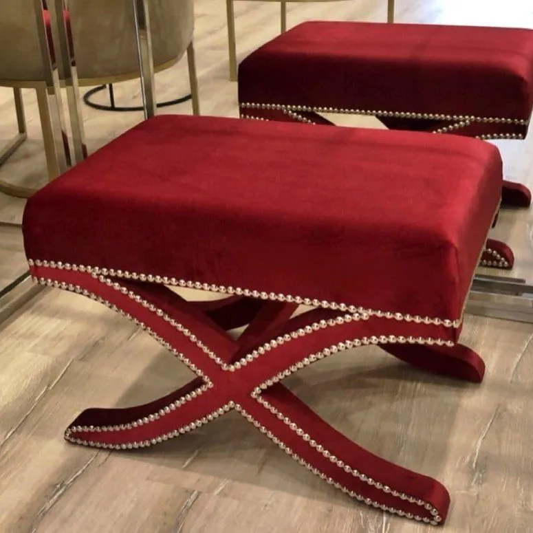Tabure Pelona Capraz Pouffe 60 Red