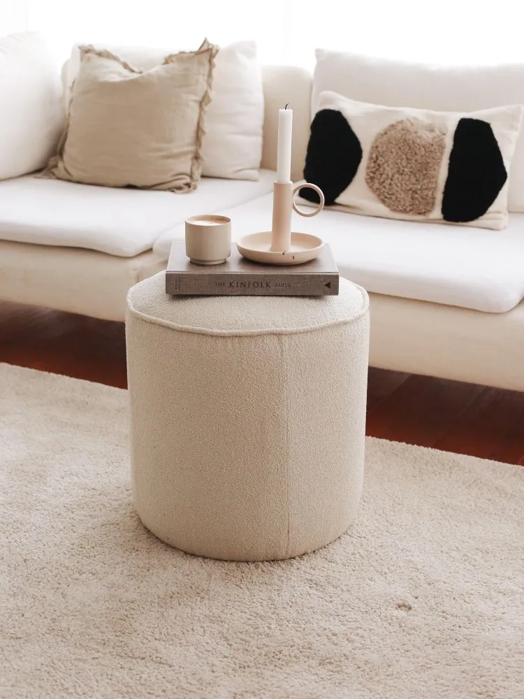 Tabure Teddy Cream