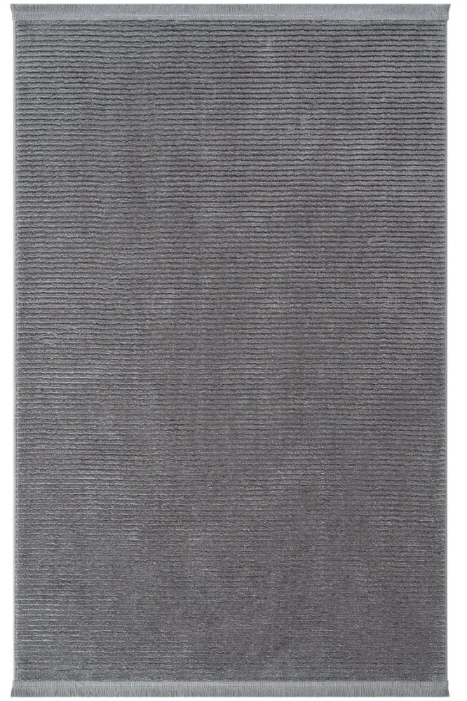 Tamno sivi tepih Vetrina 3604 100 x 350 (860BLN3371)