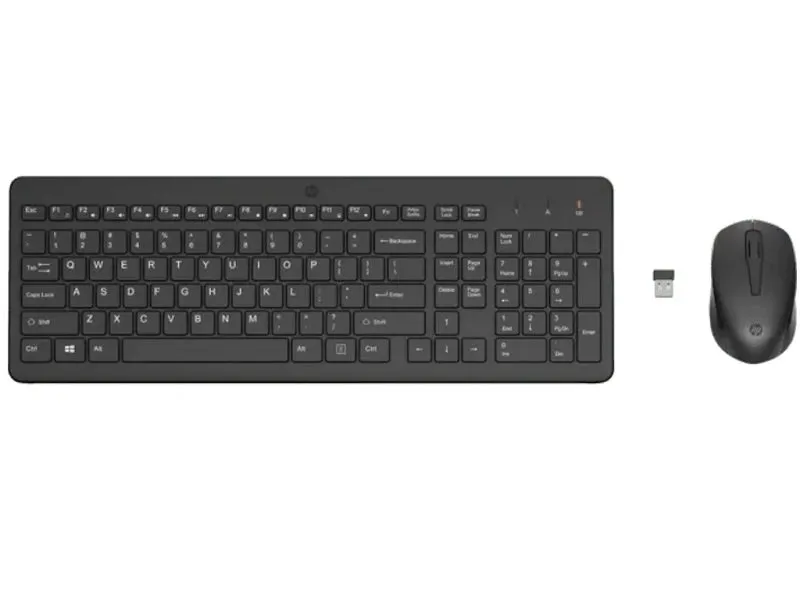 Tastatura+miš 330 bežični set, crni, SR raspored (2V9E6AA#BED)