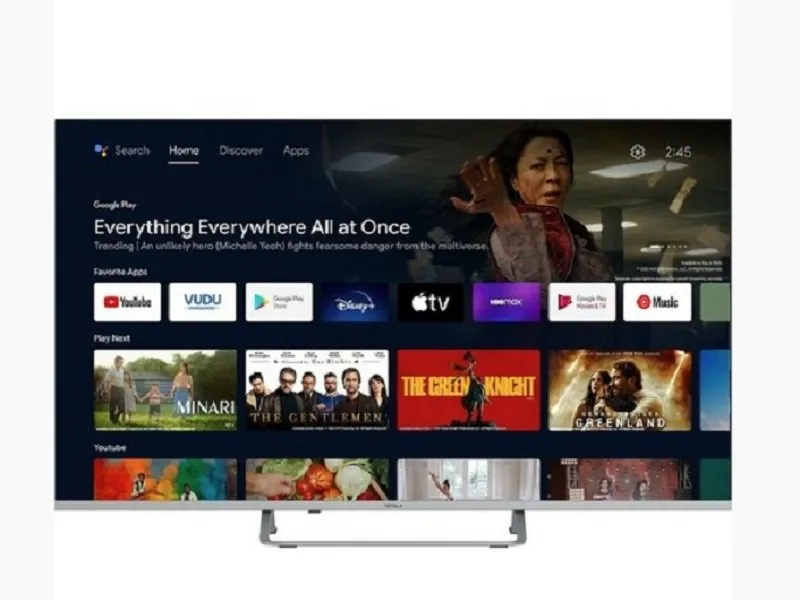 Televizor 55E635SUS/LED/55''/UHD/smart/Android/siva/frameless
