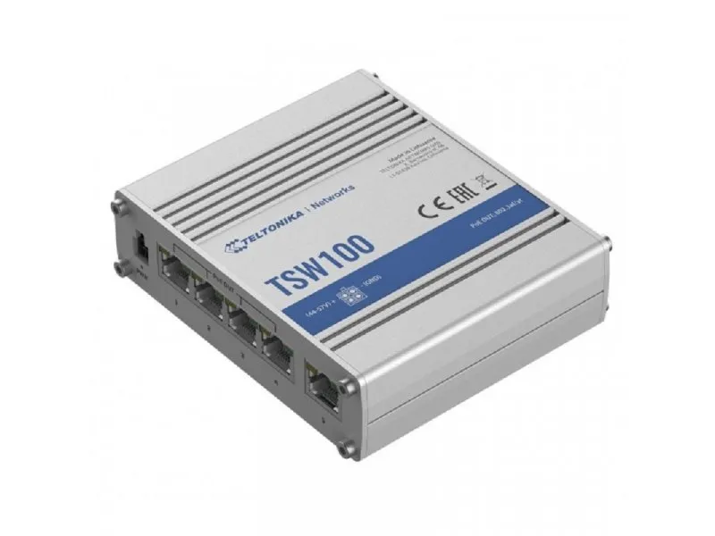 4x10/100/1000TX(POE+, 60W)) + 1x10/100/1000TX TSW10000000
