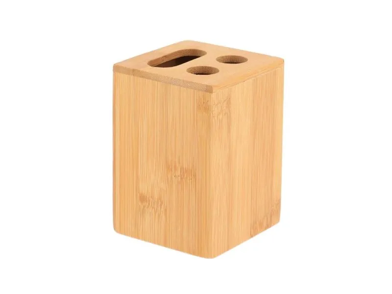 Držač četkica za zube Bambus kocka (6350195)