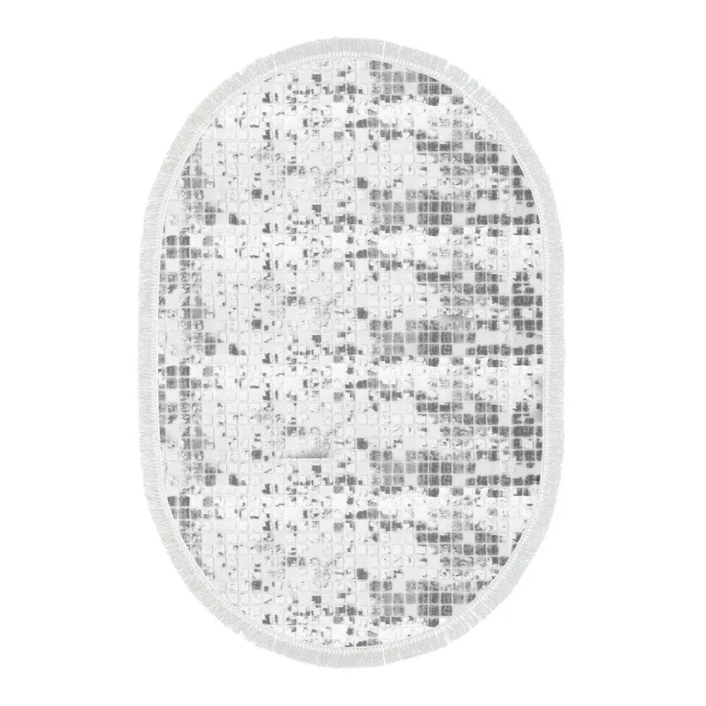 Tepih (100 x 160) Mu180 Gray (Oval)