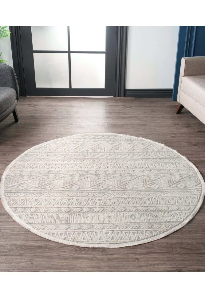 Tepih (120 cm) Leo 2970 Y Beige