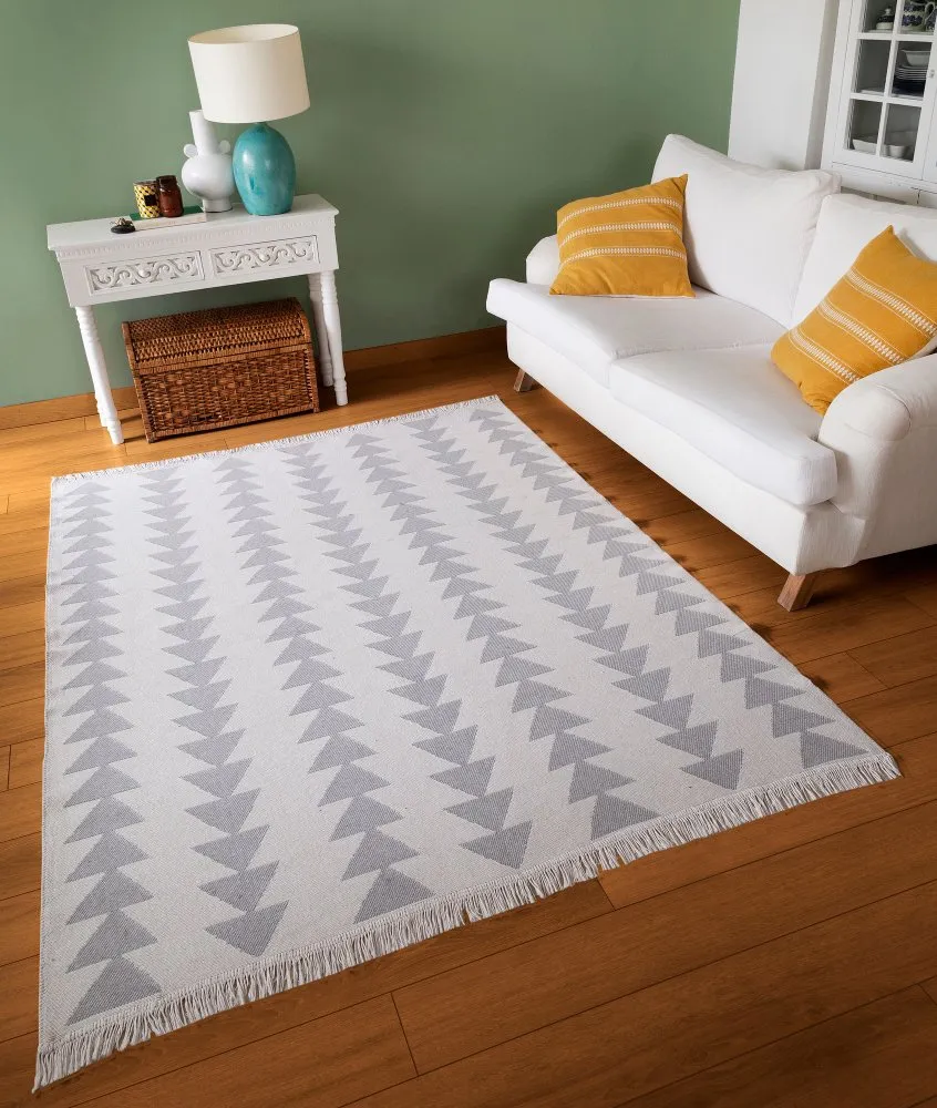 Tepih (160x230) 22994A White Grey