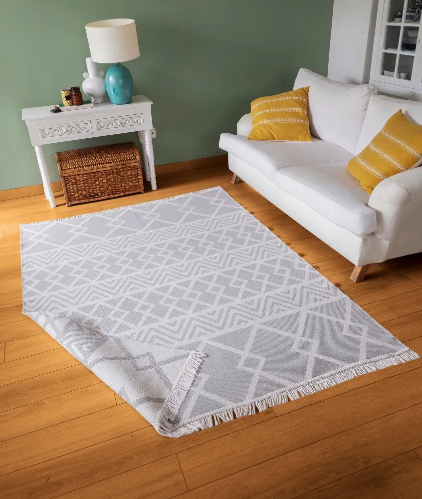 Tepih (160x230) 22995A White Grey