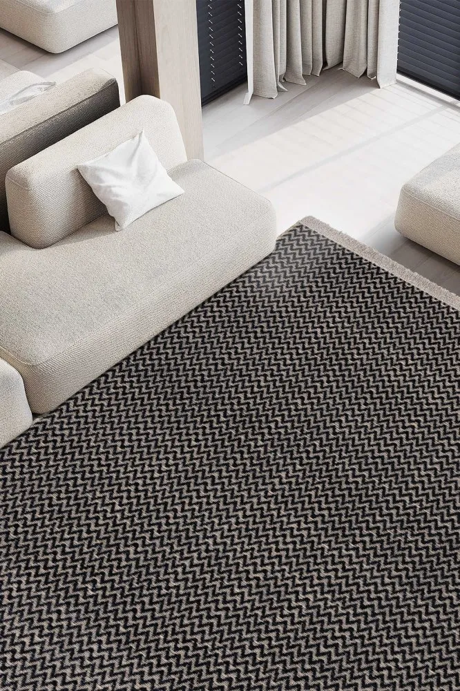 Tepih (160x230) 23033A Black