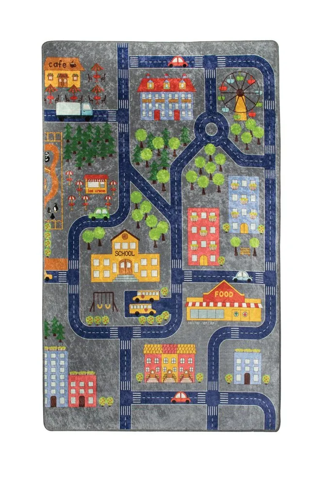 Tepih (200 x 290) Small Town Grey