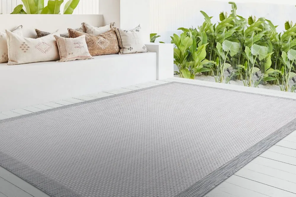 Tepih (200x290) 23745A Fresco Anthracite White