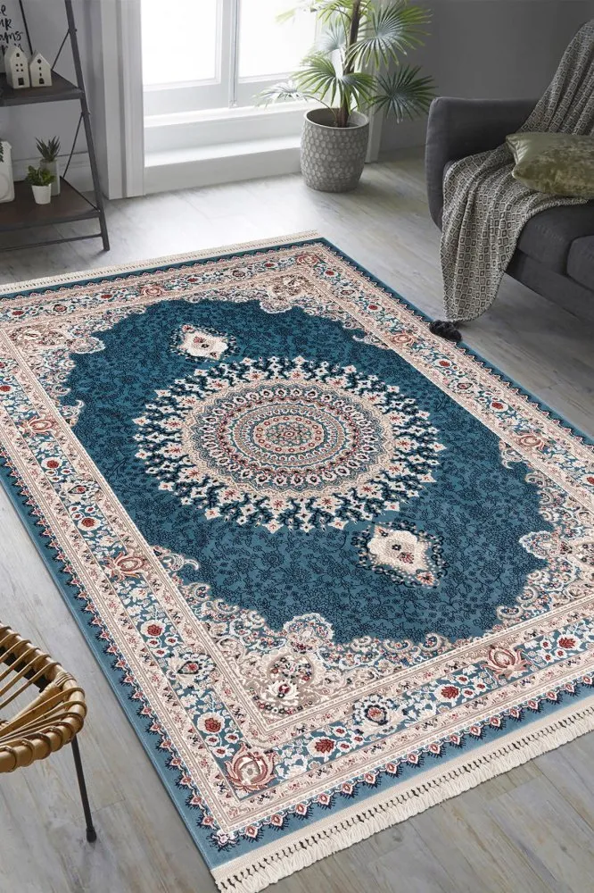 Tepih (200x290) Amasra P256D Blue