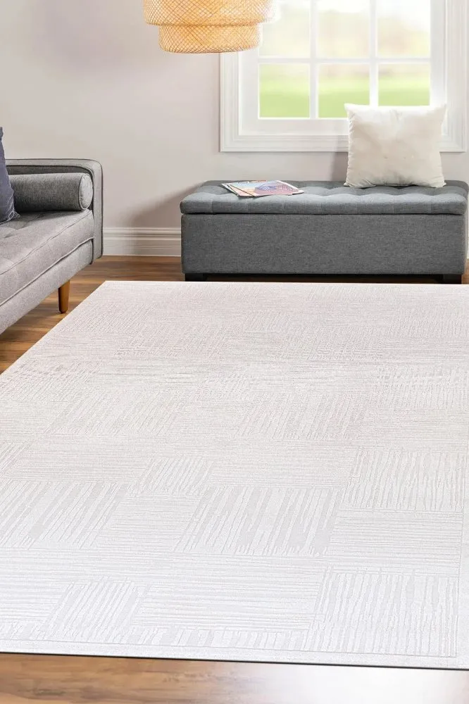 Tepih (200x290) Elmina F0279 White