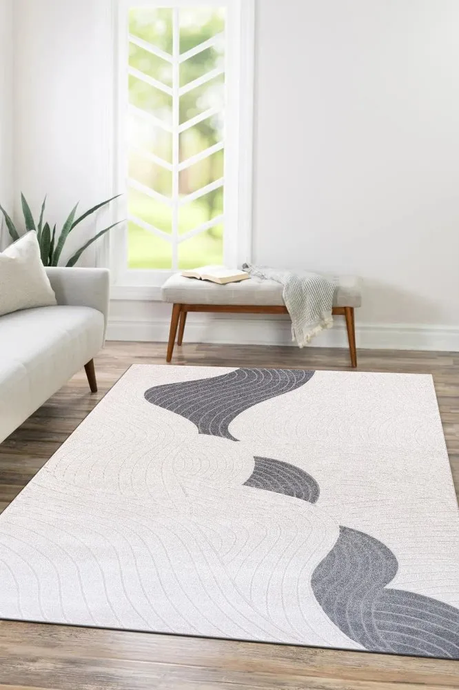 Tepih (200x290) Elmina F0280 White