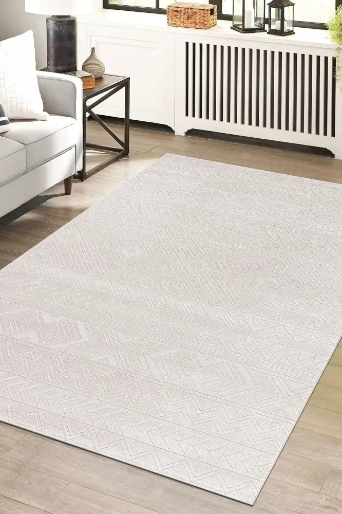 Tepih (200x290) Elmina F0326 White