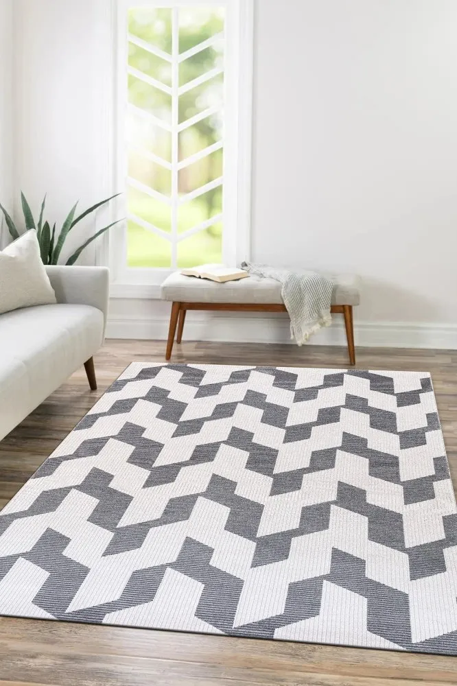 Tepih (200x290) Elmina F0342 White