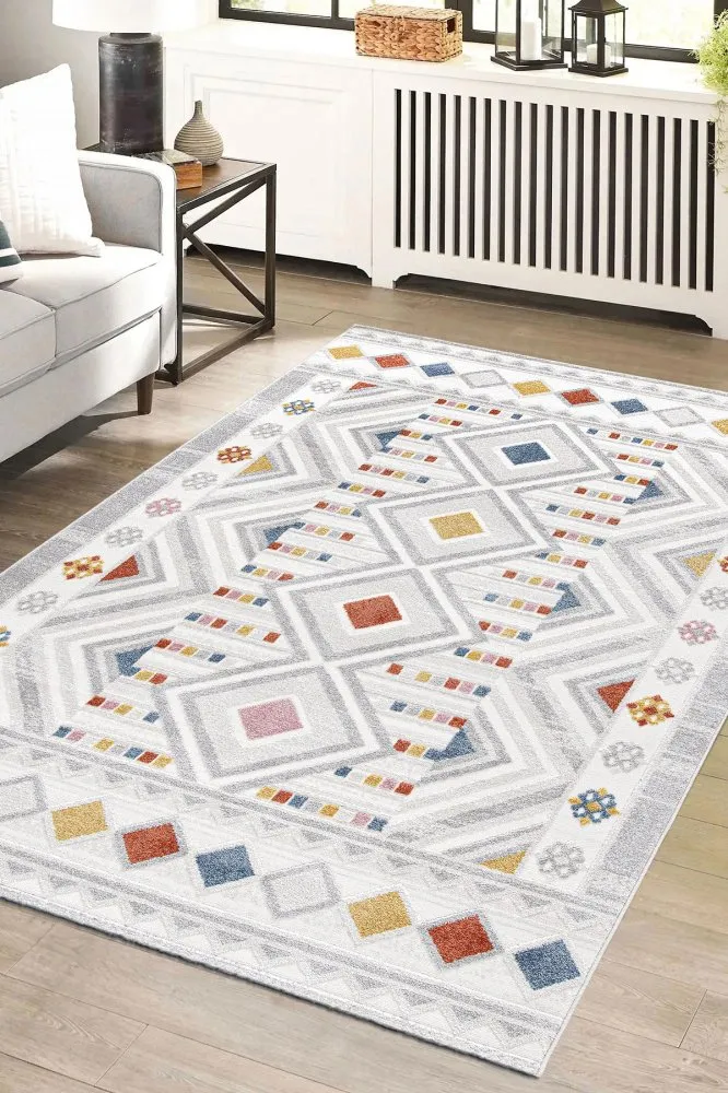 Tepih (200x290) Roma F0356 White