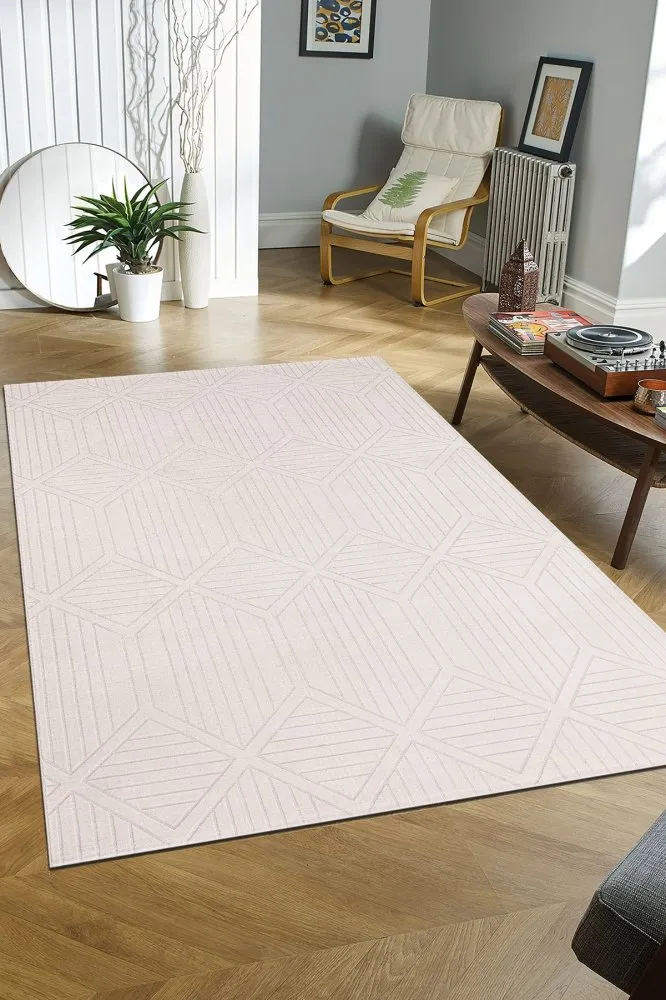 Tepih (200x290) Troya J0088 White
