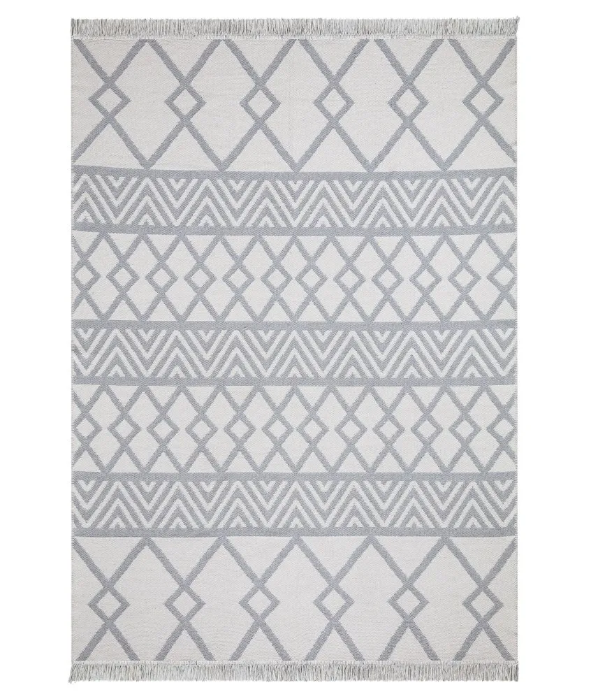 Tepih 22995A White Grey 120 x 180 (932ELT1191)