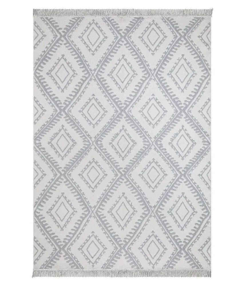 Tepih 22997A White Grey 120 x 180 (932ELT1207)