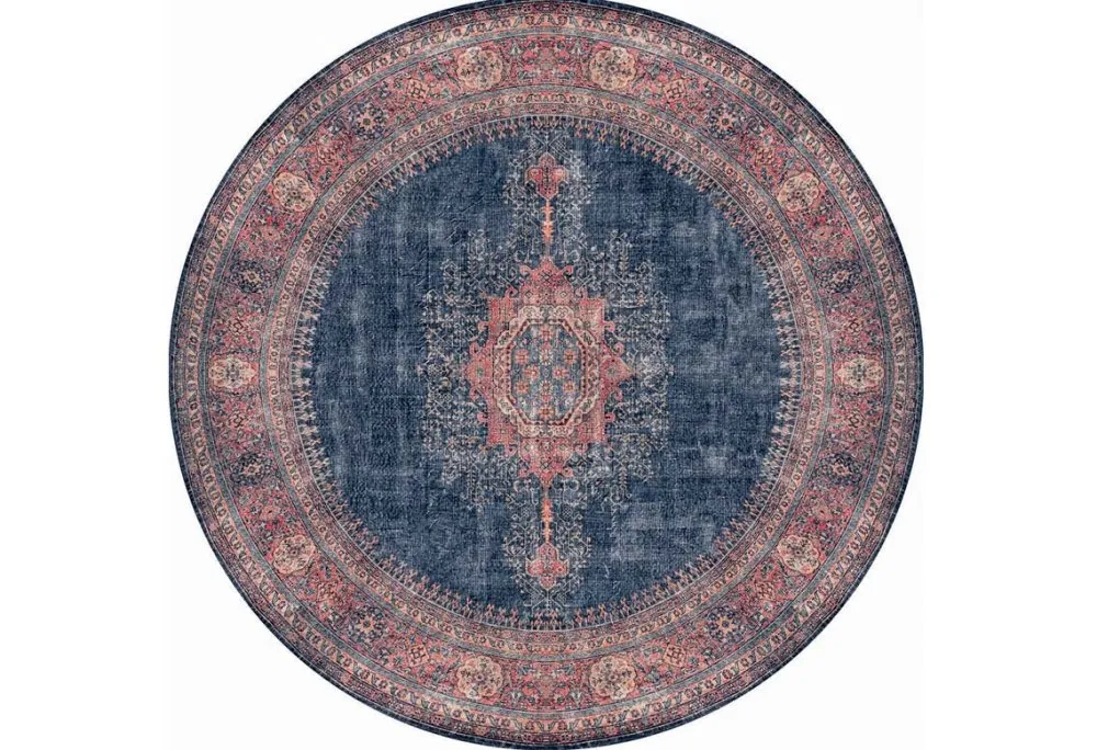 Tepih (230 cm) Blues Chenille Dark Blue AL 26