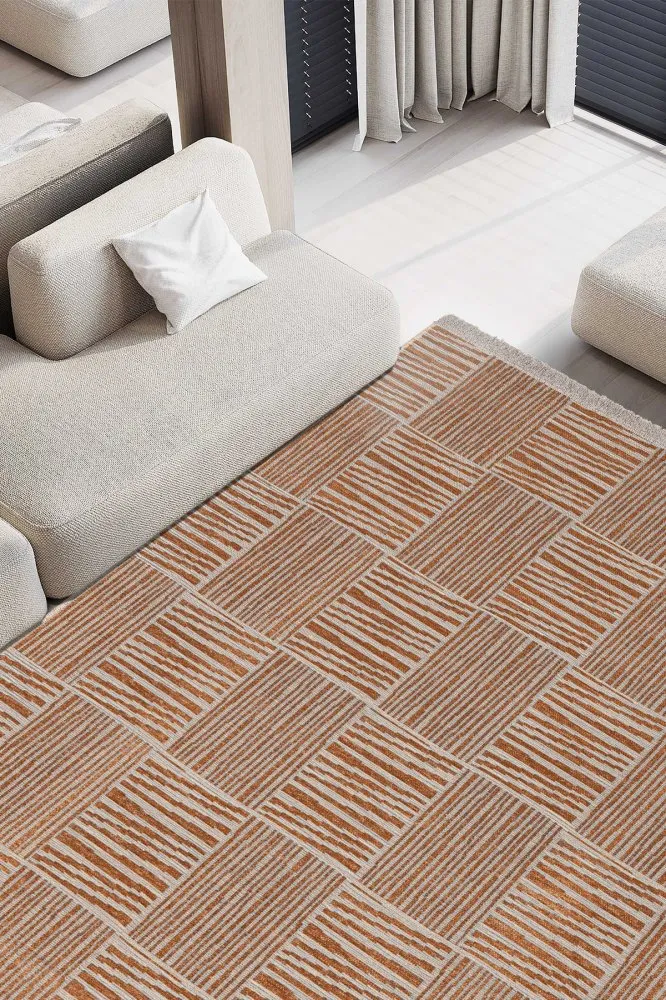 Tepih 23043A Orange 120 x180 (932ELT2271)
