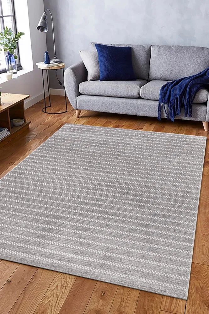 Tepih (240x330) Elmina F0324 White Grey