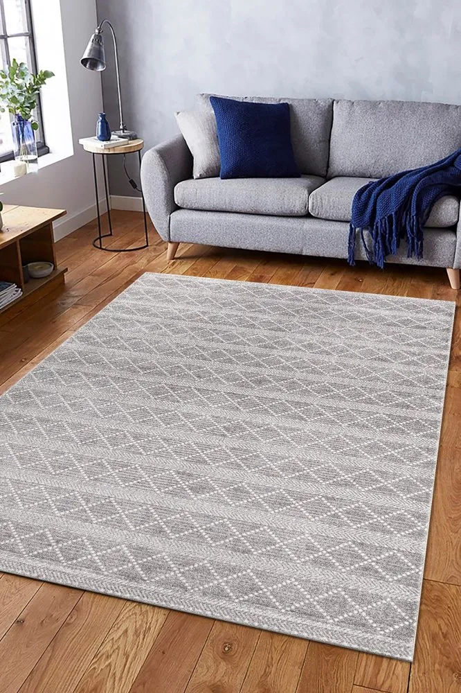 Tepih (240x330) Elmina F0325 Light Grey