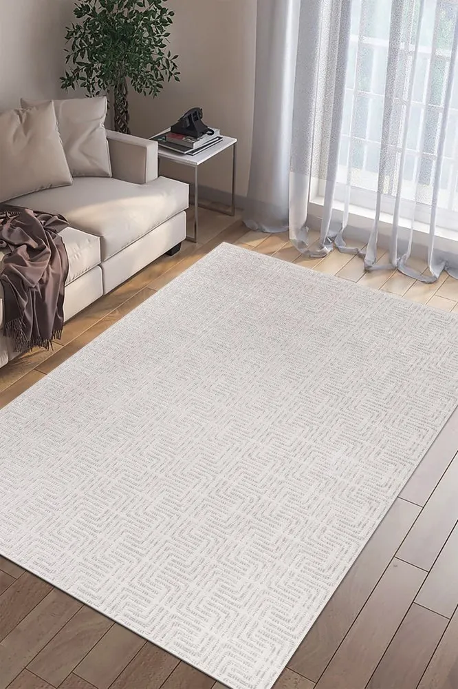 Tepih (240x330) Elmina F0332 Light Grey