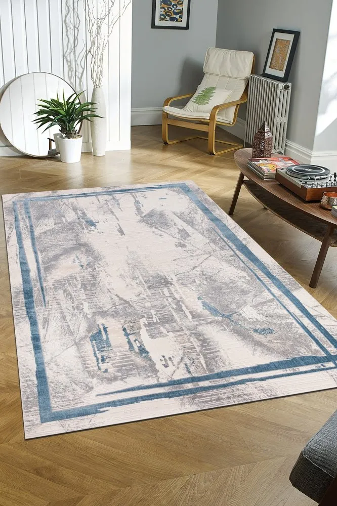 Tepih (240x330) Troya J0067 CreamBlue