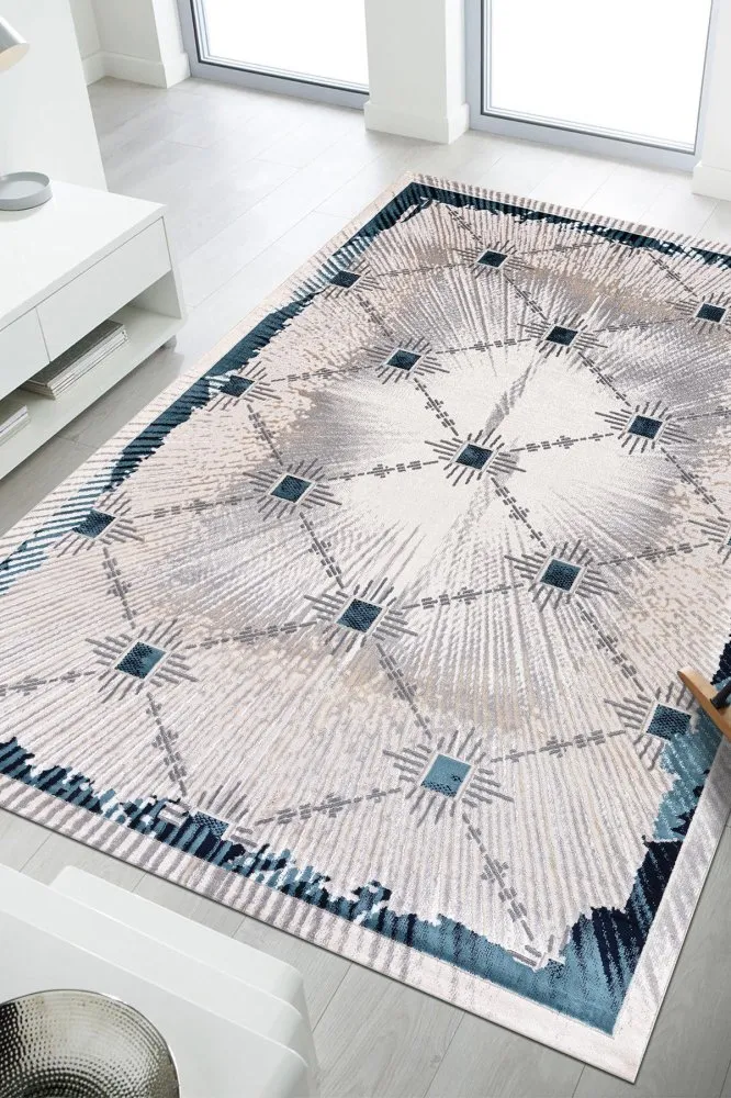 Tepih (240x330) Troya J0074 Blue
