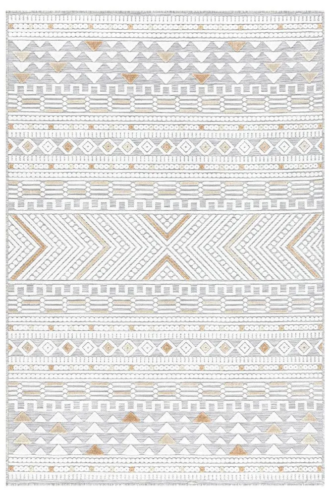 Tepih 65550A Sand Cream Grey 196 x 290 (961ELT2143)