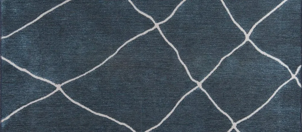 Tepih (75 x 150) Funk Chenille Dark Blue AL 61
