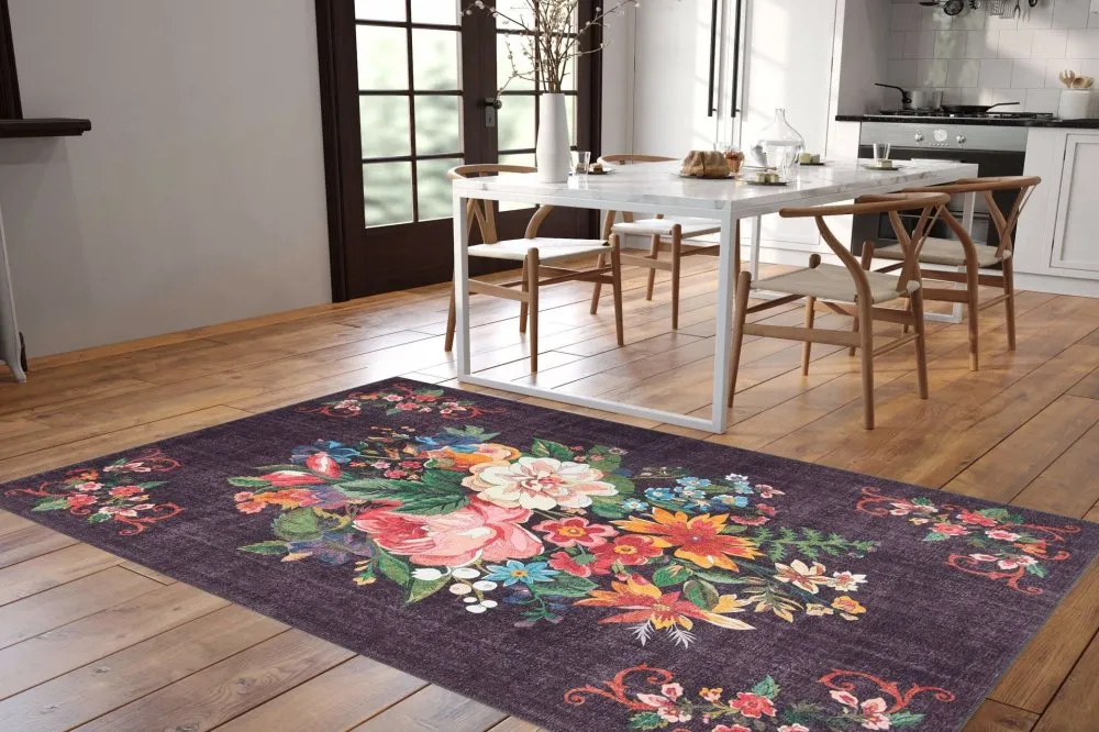 Tepih (75 x 150) Soul Chenille Black AL 322