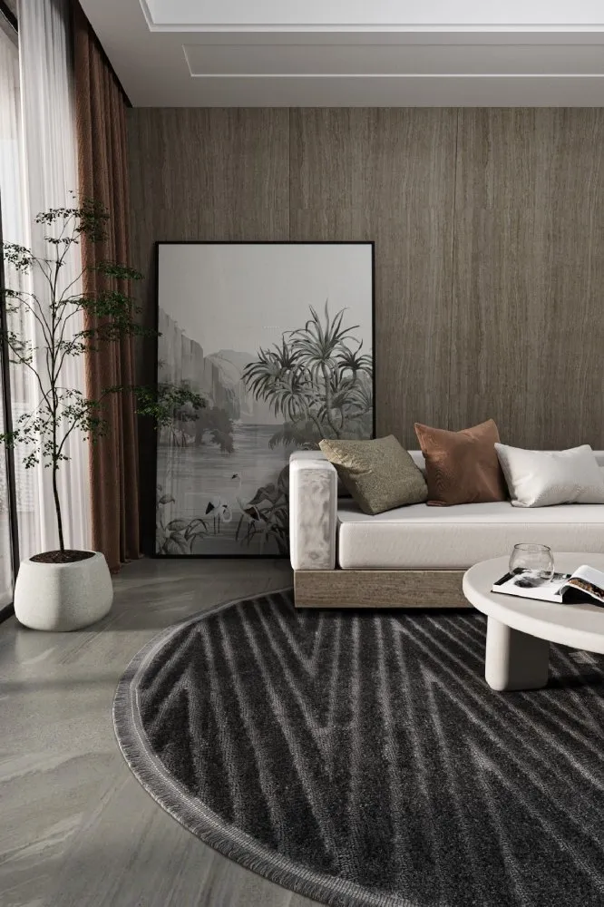 Tepih (80 cm) Newyork 3108 Anthracite
