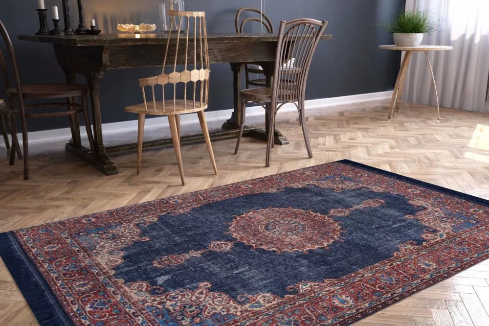 Tepih Blues Chenille Dark Blue AL 87