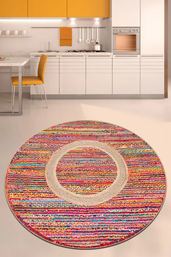 Tepih Colored Jute Cap 100 cm