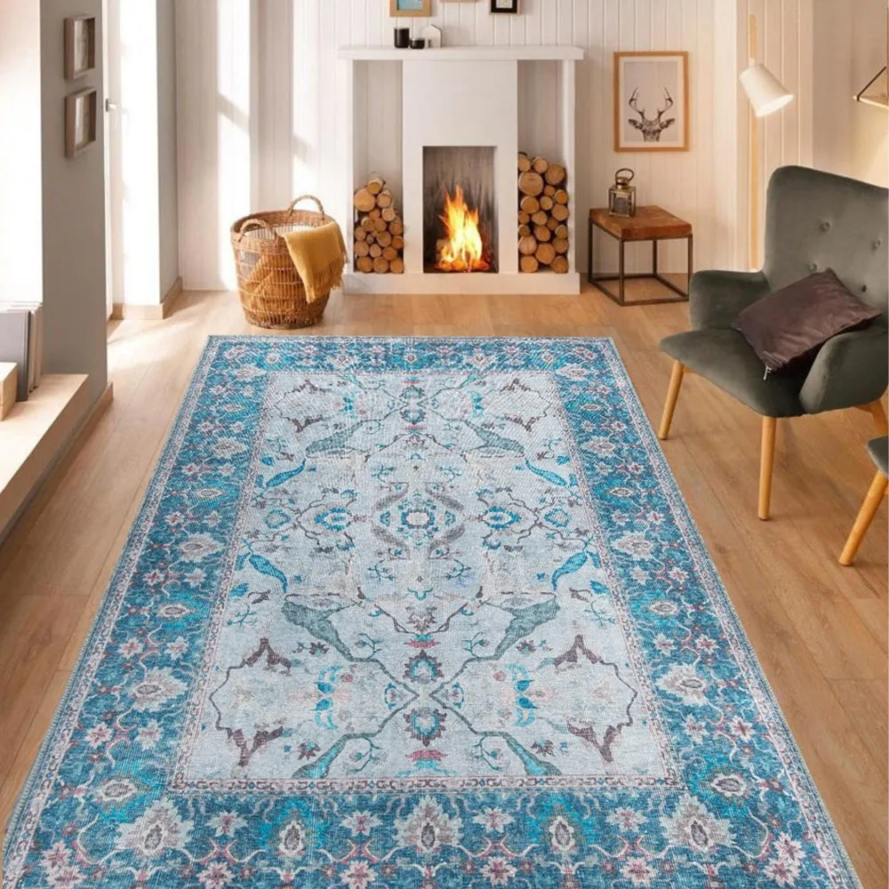 Tepih Dorian Chenille Blue AL 333 ( 75 x 230 )