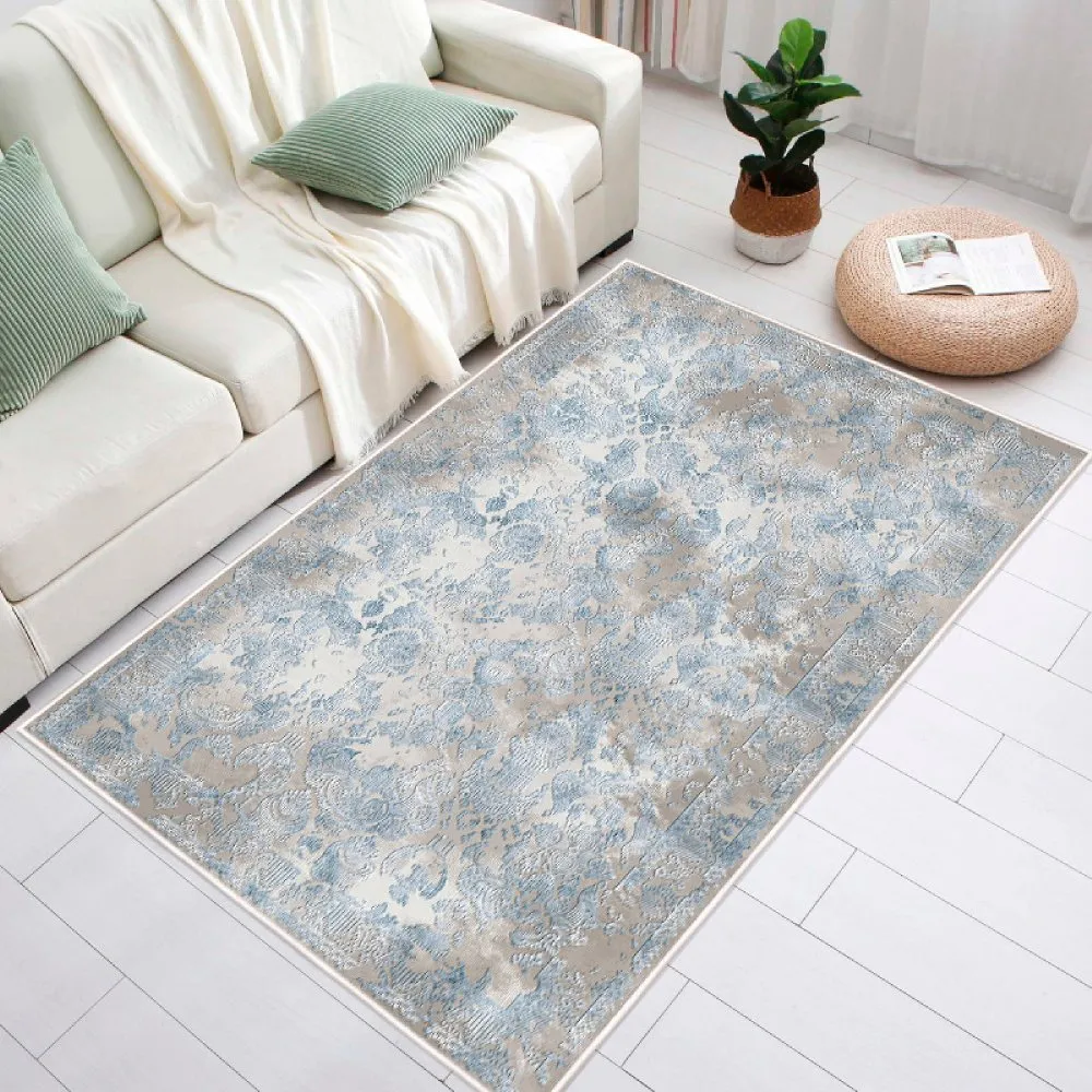 Tepih Eexfab797 Blue Grey 60 x 100 (708HFT3404)