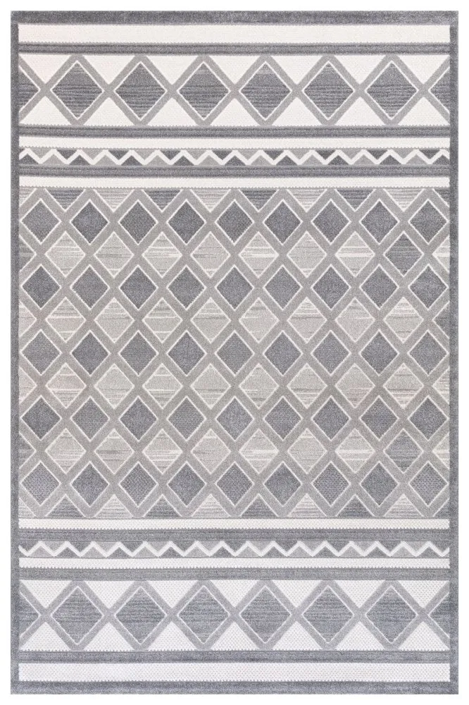 Tepih Elmina F0287 Grey 60 x 110 (669OPL1185)