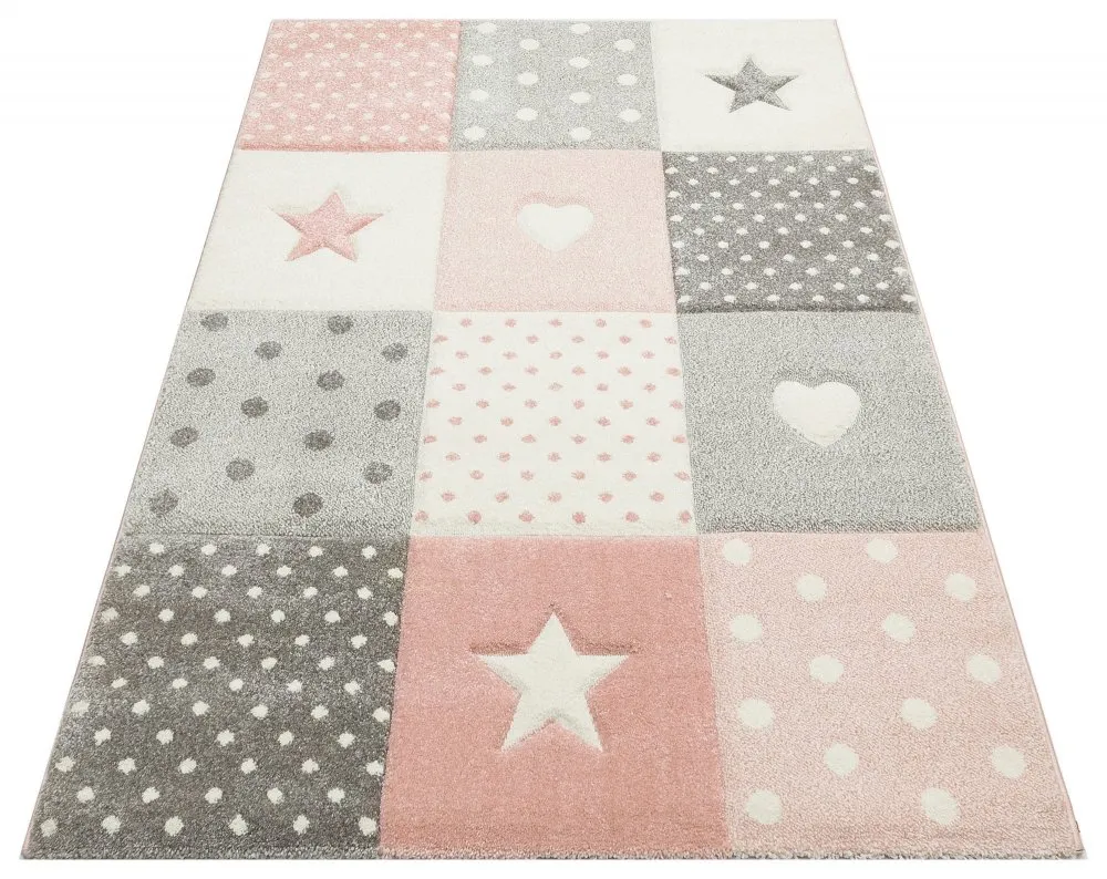 Tepih Kds 05 Grey Pink ( 120 x 180 )