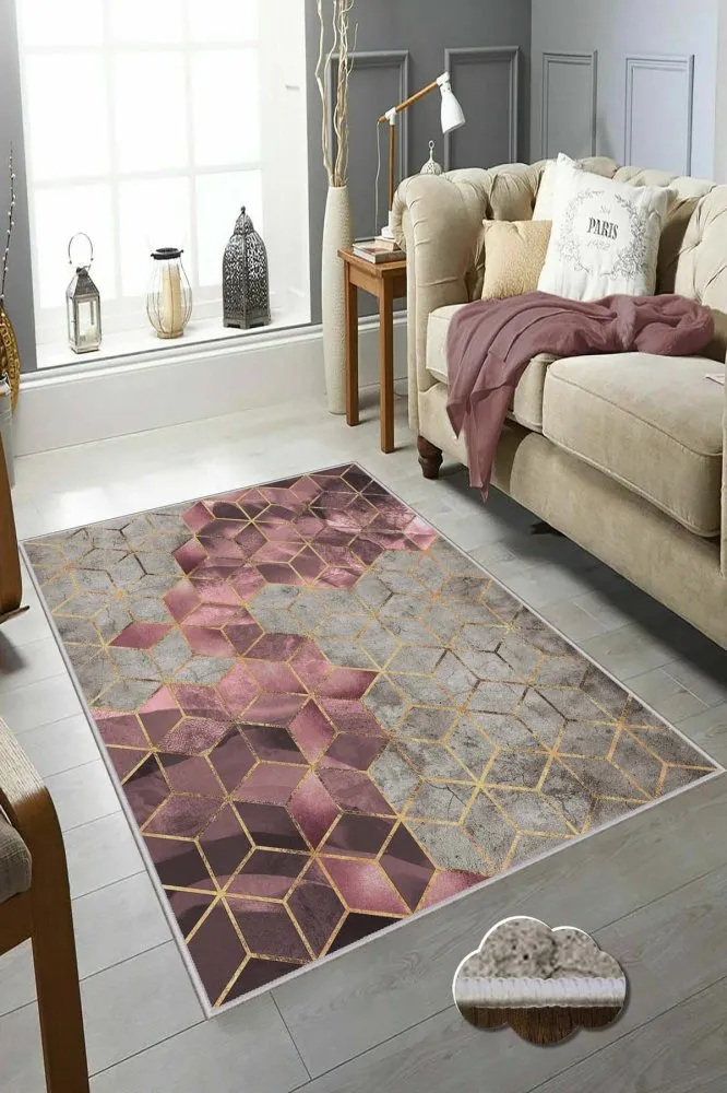 Tepih multicolor Hmnt771 60 x 100 (478HFT1193)