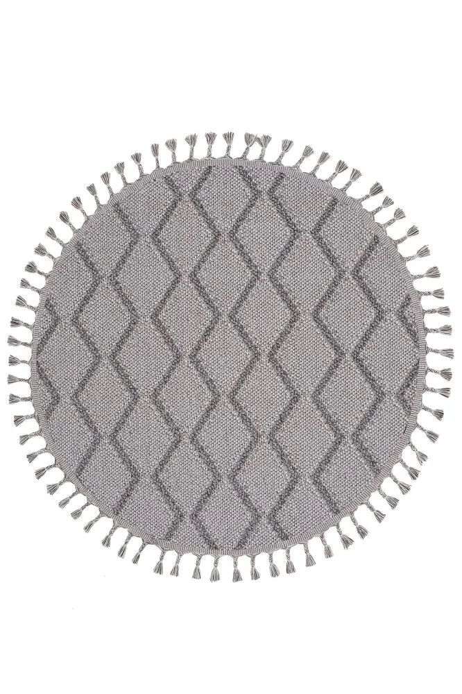 Tepih okrugli Beverly 2263 Y Grey 160 x 160 (614CCL1737)