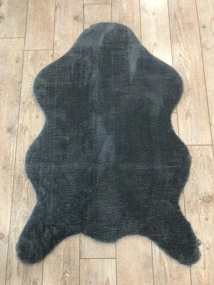 Tepih Post Plush Dark Grey ( 80 x 120 )