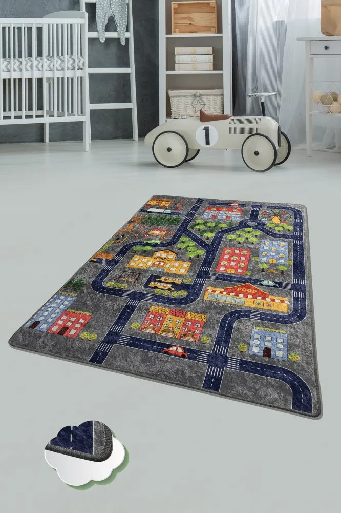 Tepih Small Town Grey ( 140 x 190 )