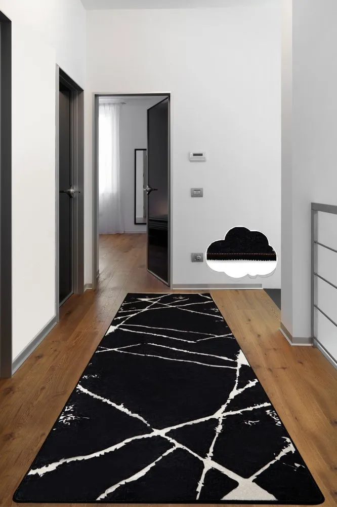 Tepih staza (100x200) Broken Black