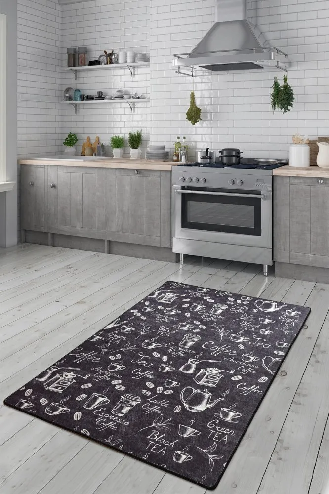 Tepih staza (100x300) Cappuccino Black