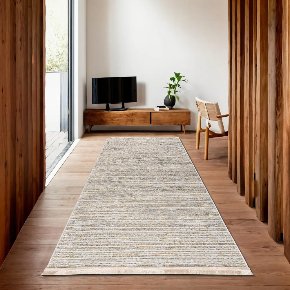 Tepih staza (100x300) Milano 8701 Cream