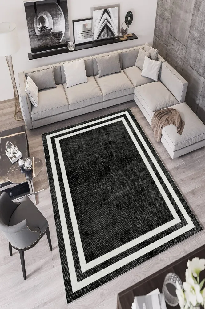 Tepih staza (80x120) W837 Black