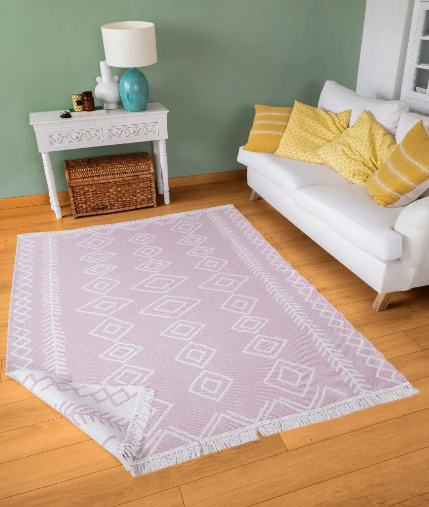 Tepih staza (80x150) 23000A White Pink