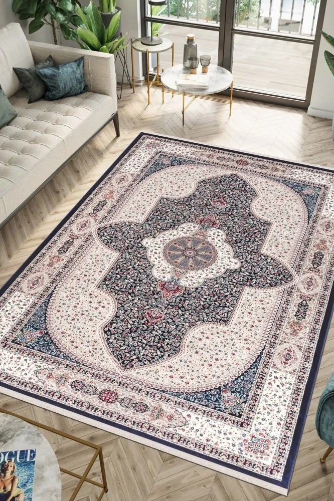 Tepih staza (80x150) Amasra P1075 Dark Blue